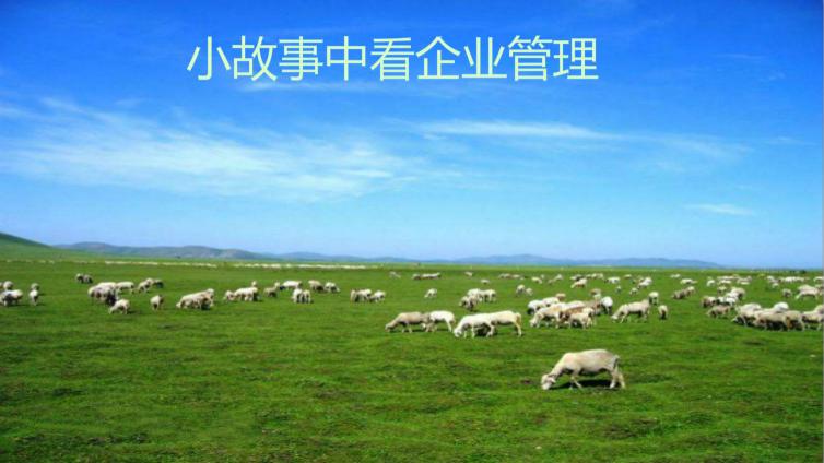 小故事中看企業管理